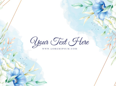 Elegant floral background background card design elegant floral flower frame invitation nature template