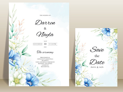 Wedding invitation