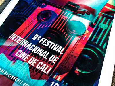 Festival Internacional de Cine de Cali art art direction branding cinema cinematic color concept design icon illustration typography