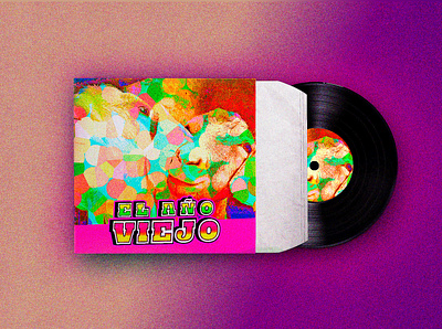 Discos La Chiva Loca - El año viejo art art direction branding color concept creative design illustration typography vector