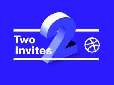 Dribbblers Wanted! Two Invites