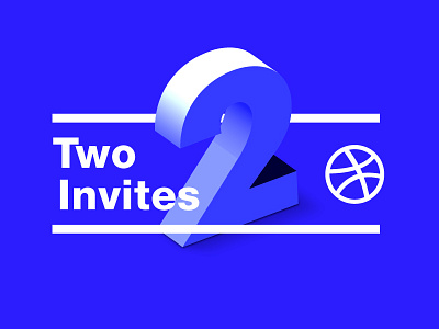 Dribbblers Wanted! Two Invites