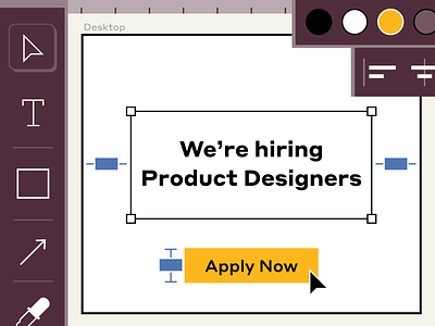 We're Hiring! hiring productdesign saas tech ux design