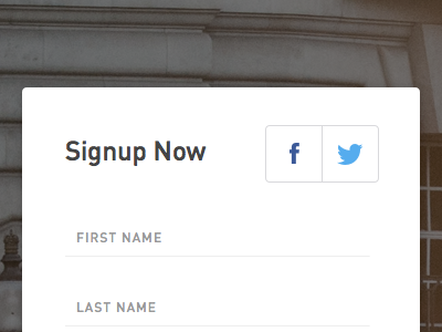 Signup Form