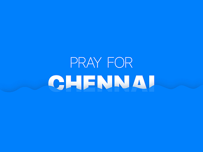 Chennai clean pray for chennai simple ui