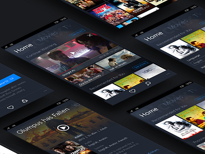 Windows App 800x600 mobile app movies tv shows ui ux windows