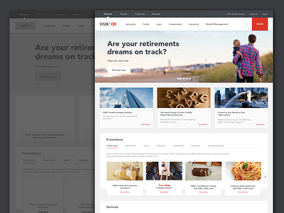 Hsbc website revamp