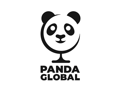 Global Panda daily dailylogochallenge global panda panda logo