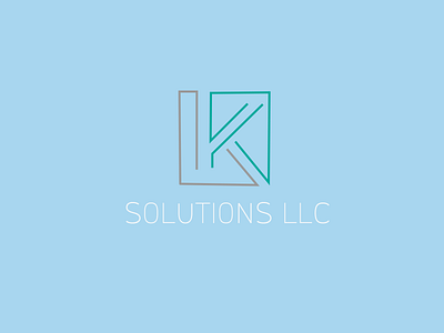 LK SOLUTIONS LLC adobe illustrator bussiness logo design font icon icon design illustration logo logo design typography