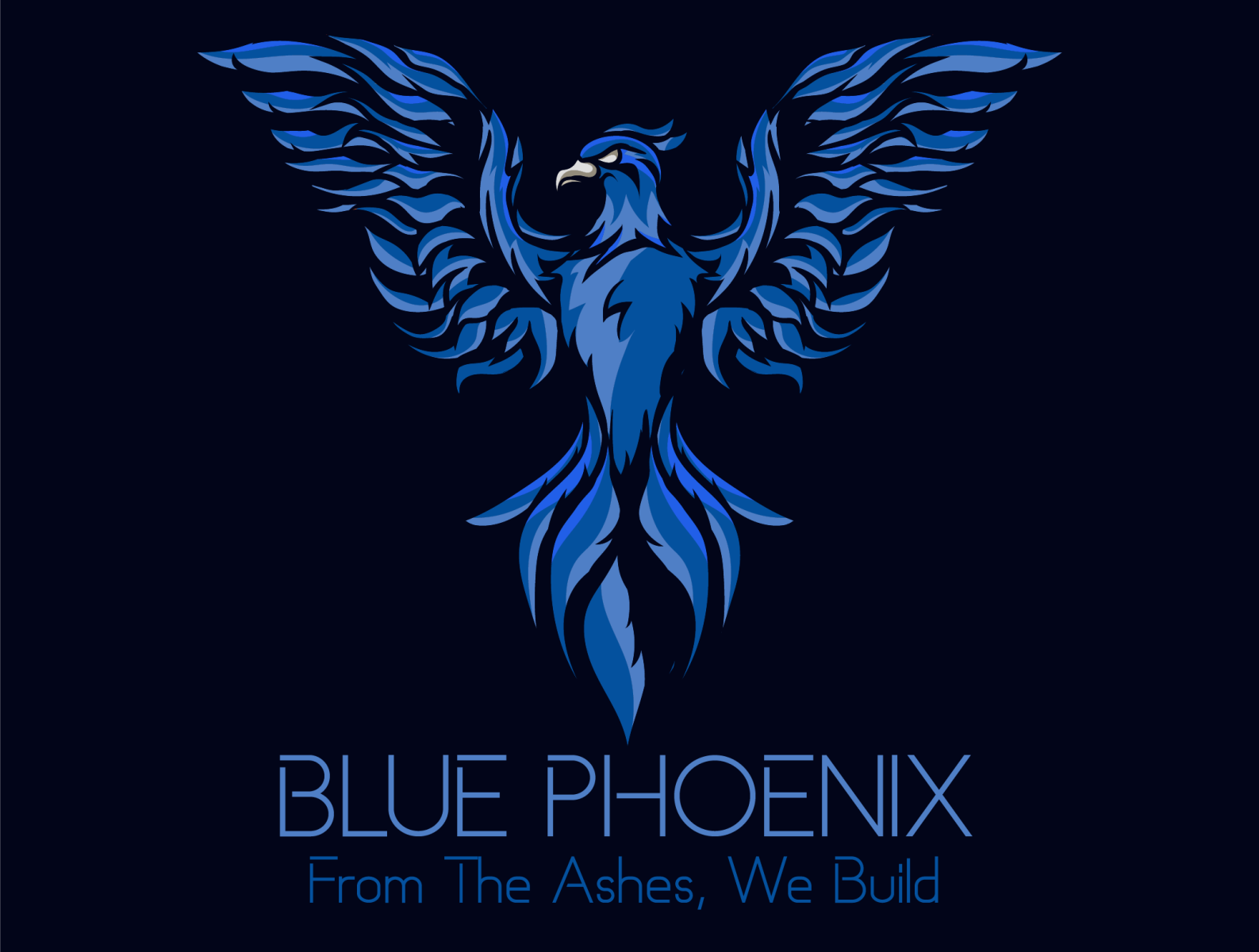 Christos Karapanos - Blue Space Phoenix Logo