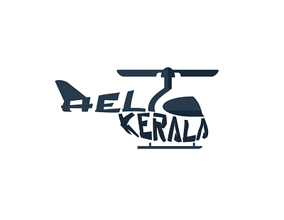 Heli Kerala adobe illustrator bussiness logo design font icon icon design illustration indian logo logo design typography vector