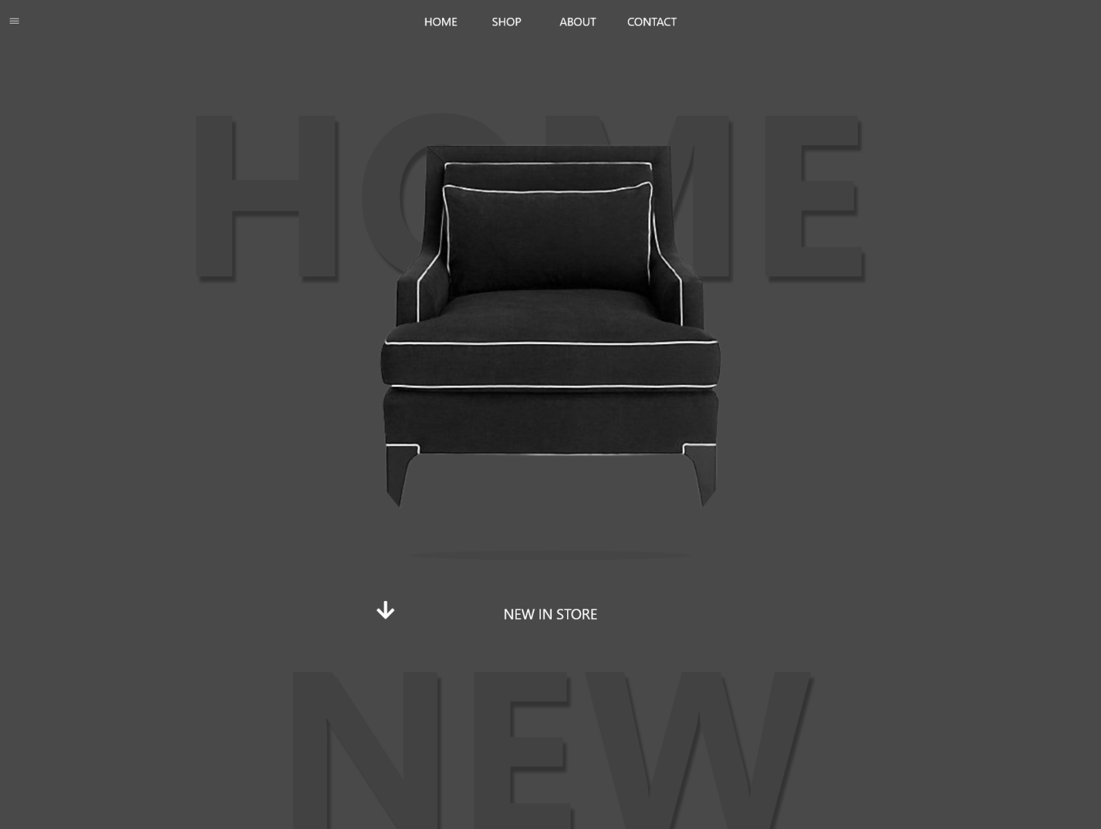 website for Furniture by SaiKrishnaDas on Dribbble