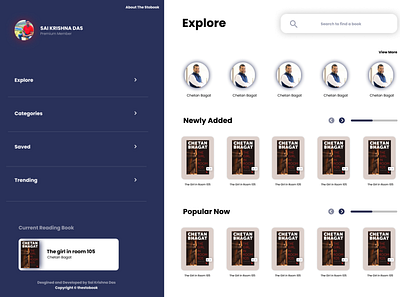 Book UI design figma minimal product design ui ui designs uiux