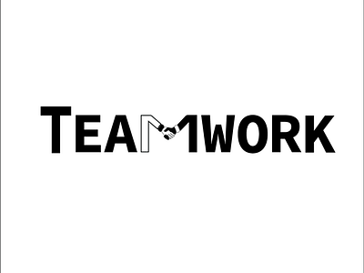 TEAMWORK TYPOGRAPHY CONCEPT by Bidisha Ghosh on Dribbble