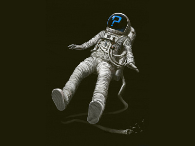 ? astronaut character design digital art illustration space spacesuit