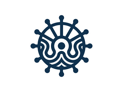 Octopus Steering Wheel Logo