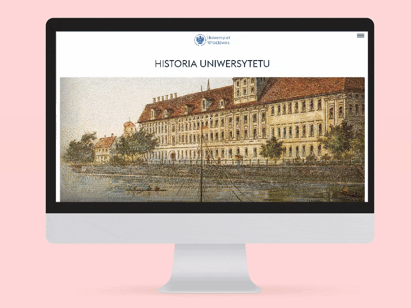 The history of the University animation history university website wrocław