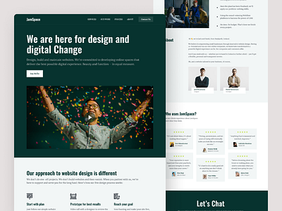 Jamspace - Digital Agency Landingpage