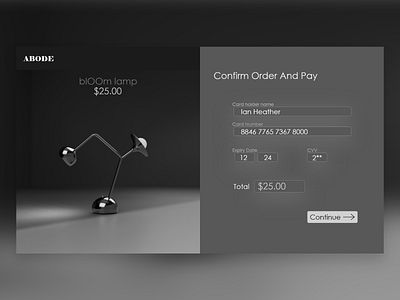 uidaily 002: Credit Card Checkout 002 credit card checkout payment ui uidaily uidaily002 uidailychallenge ux web