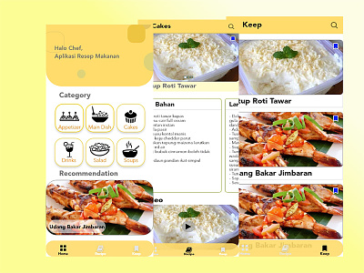 recipe apps design app beginner design mobile ui ux