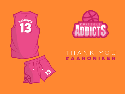 Thanks to Aaron Iker basketball firstshot player team thankyou