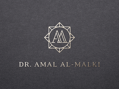 AAM Monogram aam doctor logo monogram serif