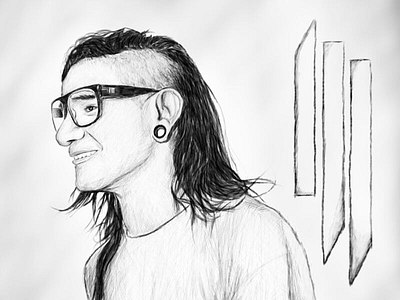 argamanggala 20200414 2 digital illustration digital painting digitalart digitalsketch drawing drawingart illustration illustration art illustrator sketch sketchapp sketchbook sketching skrillex typography