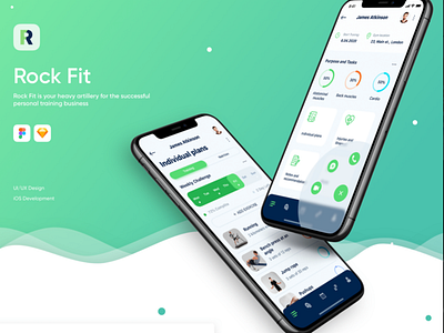 Personal training App Design android app design branding graphic design ios app design mobile app mobile design personaltraining ui