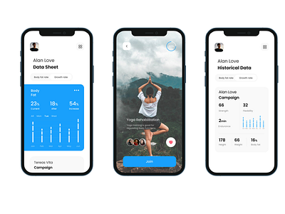 Sports Recording Mobile App Design 3d animation branding design logo mobile app mobile design motion graphics sports recording sports recording mobile app