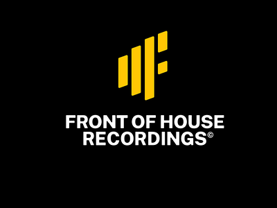 Front of House Recordings Brand Logo