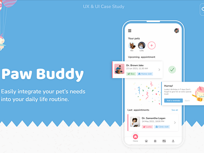 Paw Buddy Mobile App Design & Case Study
