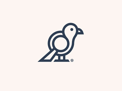Creative Bird Logo abstract app bird logo branding business creative design game graphic design icon illustration line logo logotype software studio template vector web