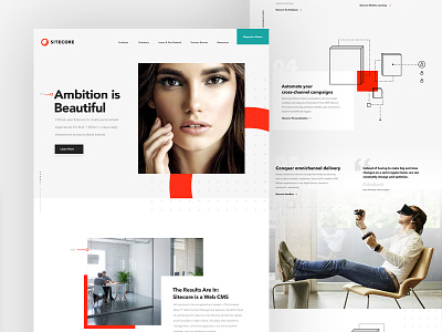 Sitecore Brand Refresh brand refresh branding cms color palette design language sitecore typography