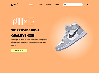 Nike Shoes Landing Page landing page shoes sneakers