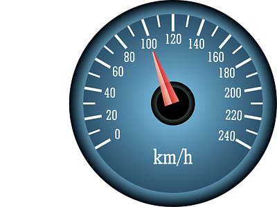 speedometer design icon illustration vector