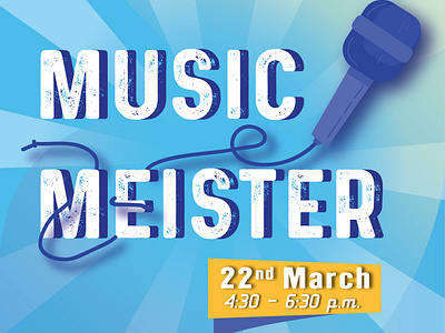 Poster for Music Competition
