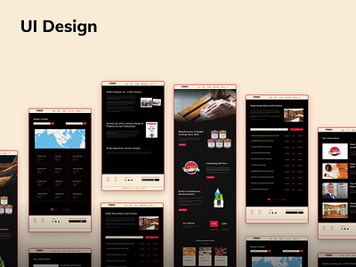 Rudd UI Design branding companywebsitedesign design graphic design illustration redesign ui uidesign uiredesign uiux ux webpagedesign website websitedesign