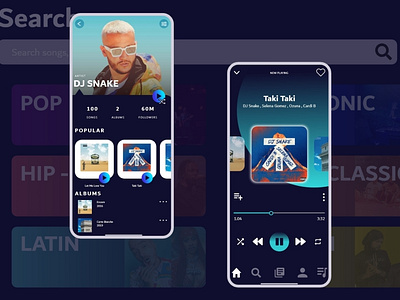 Music App UI