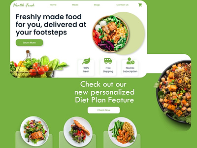 FOOD DELIVERY SITE UI DESIGN branding dashboard ui design graphic design minimal typography ui ux web website