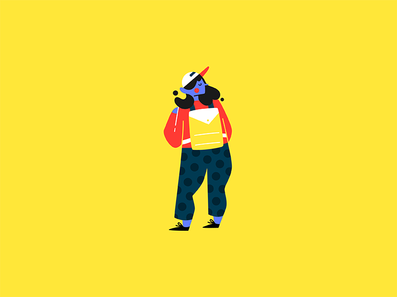Wait by Meredith Schomburg on Dribbble