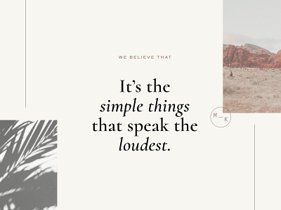 freelance t'ings branding desert freelance minimalism plants quote serif simplicity typography
