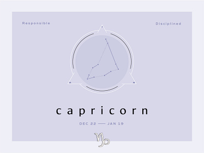 The Goat astrology branding capricorn horoscope zodiac