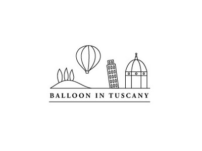 Balloon in Tuscany logo balloon logo