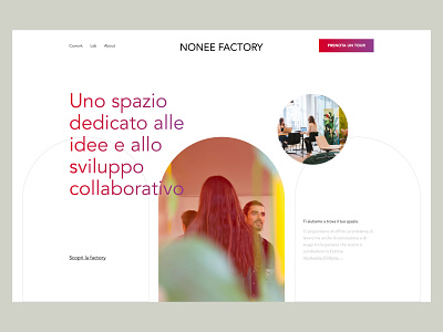 Web site for a new Coworking in Rome