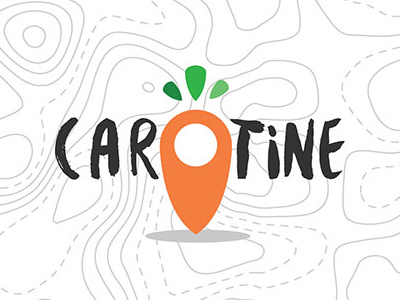 Carotine carrot chianti farm flat local map organic pin tuscany