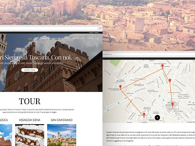 Web Design for Centro Guide Siena