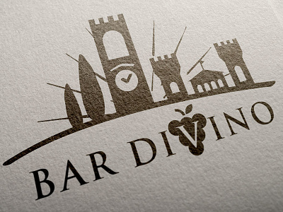 Logo bar chianti divine logo tuscany