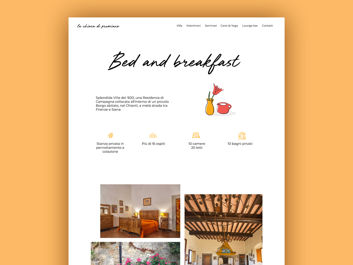 B&B Page By Manuele Haisek On Dribbble