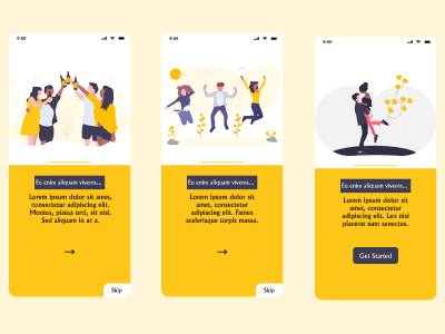 Simple onboarding screen dribbble shot onboarding screens onboarding ui ui uidesign