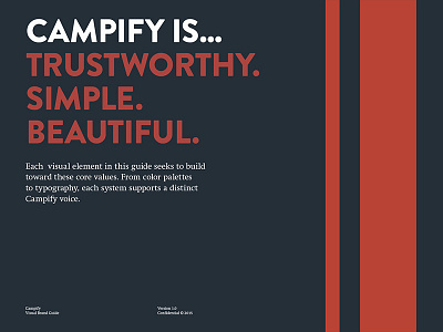 Campify Visual Brand Guide